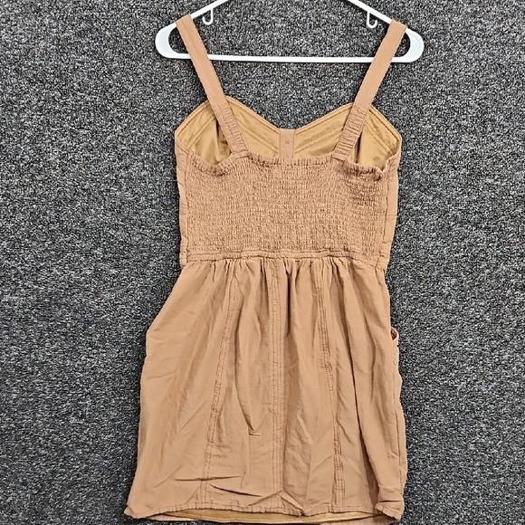 Japna Women's Medium Stylish Tan Women's Dress - Picture 6 of 7